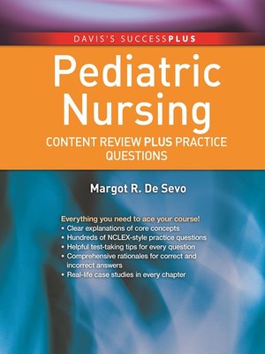 cover image of Pediatric Nursing